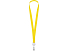 Ланьярд с ретрактором, желтый