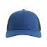 Бейсболка BRYCE, 6 клиньев, пластиковая застежка, переработанный полиэстер, синий