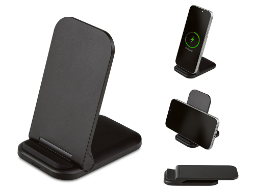 Беспроводное зарядное устройство Foldy, 15 Вт, черный