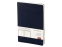 Ежедневник А5 недатированный Megapolis Velvet Flex, темно-синий Navy