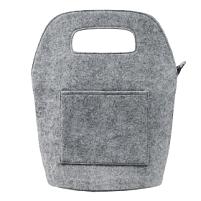 Термосумка "FELTY", 34 x 22 x 15 см, фетр, серый меланж Термосумка "FELTY", 34 x 22 x 15 см, фетр, серый меланж