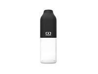 Бутылка спортивная «MB Positive», цвет: черный, прозрачный