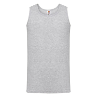Майка мужская VALUEWEIGHT ATHLETIC VEST 165, серый меланж