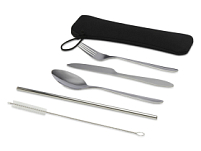 Набор столовых приборов из нержавеющей стали из 5 предметов Sheen - Серебристый