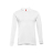 Рубашка-поло мужская BERN 210 с длинным рукавом, белый
