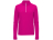 Толстовка с воротом на молнии женская Melbourne, яркая фуксия