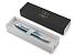 Шариковая ручка Parker IM Premium K318 Blue Grey CT, стержень: M, цвет чернил: blue, в подарочной упаковке.