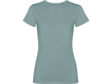 Футболка Fiyi женская, сине-зеленый выстиранный