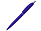 Пластиковая шариковая ручкаVivid с покрытием металлик, синий