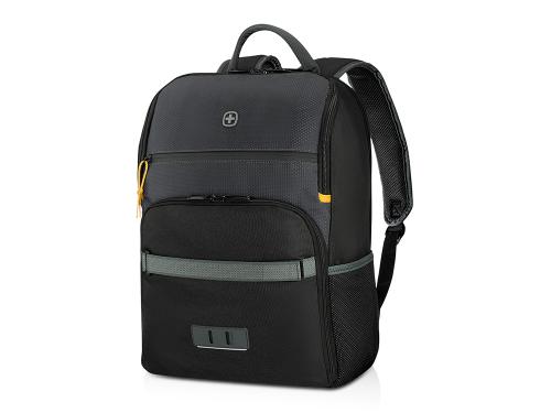 Рюкзак WENGER Move 16, чёрный, переработанный ПЭТ, 33 x 19 x 44 см, 22 л