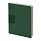 Бизнес-блокнот TWEEDI,формат B6+, в линейку, темно-зелёный
