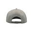 Бейсболка SNAP BACK, 6 клиньев, пластиковая застежка, серый