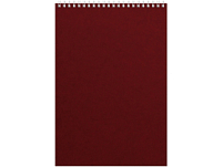 Бизнес - блокнот Альт А4 (198 х 285 мм) Office 60 л., бордовый