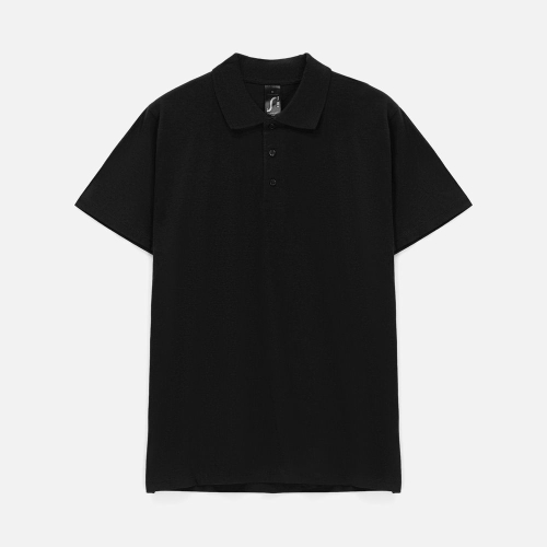 Рубашка поло мужская Prescott Men 170, черная