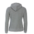 Толстовка женская CLASSIC HOODY FULL ZIP 300, серый меланж
