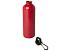 Одностенная бутылка для воды с карабином Oregon, изготовленная из нержавеющей стали, сертифицированной по стандарту RCS, объемом 750 мл - Красный