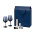 Подарочный набор Sapphire, Vintaro (2 бокала + набор для вина)