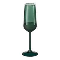 Бокал для шампанского Emerald, зеленый