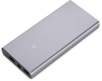 Внешний аккумулятор  Accesstyle CHARCOAL II (10000 mAh), серебристый, серебристый