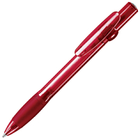 ALLEGRA LX, ручка шариковая с грипом, прозрачный красный, пластик, ярко-красный ALLEGRA LX, ручка шариковая с грипом, прозрачный красный, пластик, ярко-красный