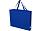 Odessa большая эко-сумка из переработанного хлопка, сертифицированного согласно GRS, плотностью 220 г/м² - Ярко-синий