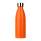 Термобутылка вакуумная герметичная Fresco, оранжевая, зернистое покрытие