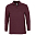 Рубашка поло мужская с длинным рукавом Winter II 210 бордовая Рубашка поло мужская с длинным рукавом Winter II 210 бордовая