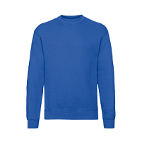 Свитшот с начесом CLASSIC SET-IN SWEAT 280, синий