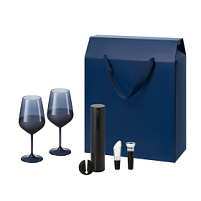 Подарочный набор Sapphire, Sacramento (2 бокала + набор для вина)