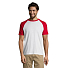 Футболка мужская FUNKY 150, красный, белый