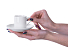 Кофейная пара прямой формы Espresso, 100мл, белый