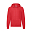 Толстовка без начеса LIGHTWEIGHT HOODED SWEAT 240, красный