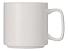 Кружка Kos, 370 мл, белый, с квадратной ручкой