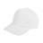 Бейсболка HIT, 5 клиньев,  застежка на липучке, белый