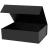 Подарочная коробка-трансформер большая, черная