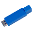 USB flash-карта "Twist" (8Гб), синий