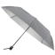 Зонт складной "Reflect", полуавтомат, светоотражающий серый, серый