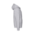 Толстовка с начесом PREMIUM HOODED SWEAT JACKET 280, серый меланж