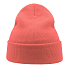 Шапка вязаная  двойная Wind-S, коралловый