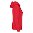 Толстовка женская LADY-FIT HOODED SWEAT JACKET 280, ярко-красный