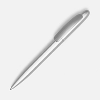 Ручка шариковая Moor Silver, серебристый металлик Ручка шариковая Moor Silver, серебристый металлик