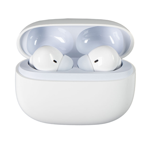 Наушники LAUD беспроводные с амбушюрами, пластиковый корпус, белые, белый
