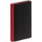Ежедневник Nice Twice, недатированный, черный с красным