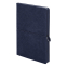Ежедневник недатированный Fusion, А5, темно-синий, кремовый блок в линейку, темно-синий