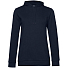 Толстовка с капюшоном женская Hoodie, темно-синяя