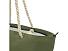 Panama пляжная эко-сумка-холодильник из переработанного материала, с ручками-шнурками 23L, оливковый