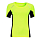 Футболка женская для бега SYDNEY WOMEN 180, неоновый желтый