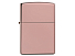 Зажигалка ZIPPO Classic с покрытием High Polish Rose Gold, латунь/сталь, розовое золото, 38x13x57 мм