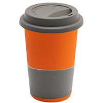 Кружка Magic To Go, Оранжевый/серый
