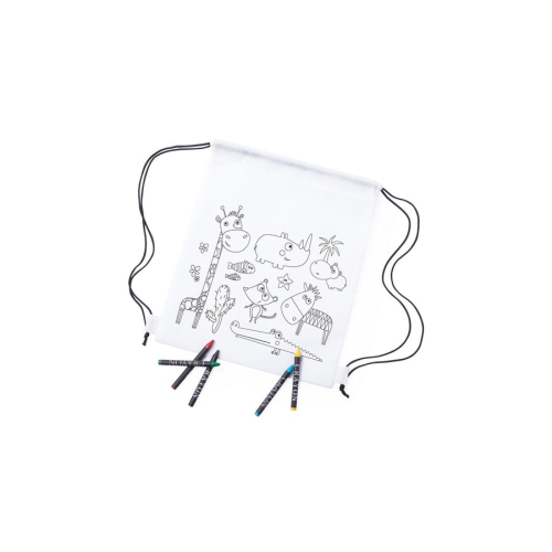 Рюкзак для раскрашивания WIZZY , белый